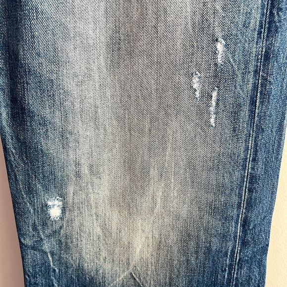 DIESEL Vicker Button Fly Distressed Denim Men Straight Leg Jeans Size W 32/ L 34 - Picture 5 of 9